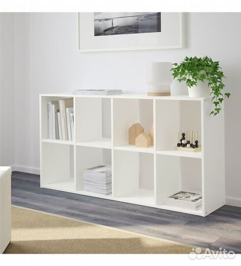 Fridlev IKEA Фридлев Стеллаж, белый, 66x129 Новый