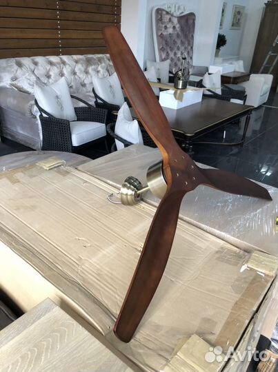 Вентилятор деревянный