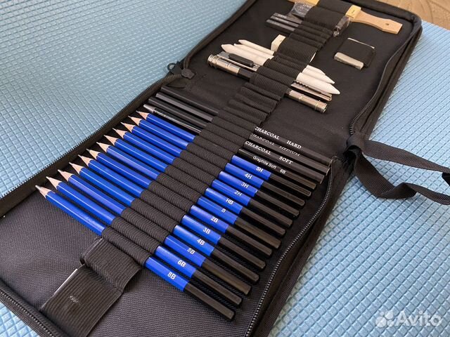 Набор карандаши для скетчинга чернографитные