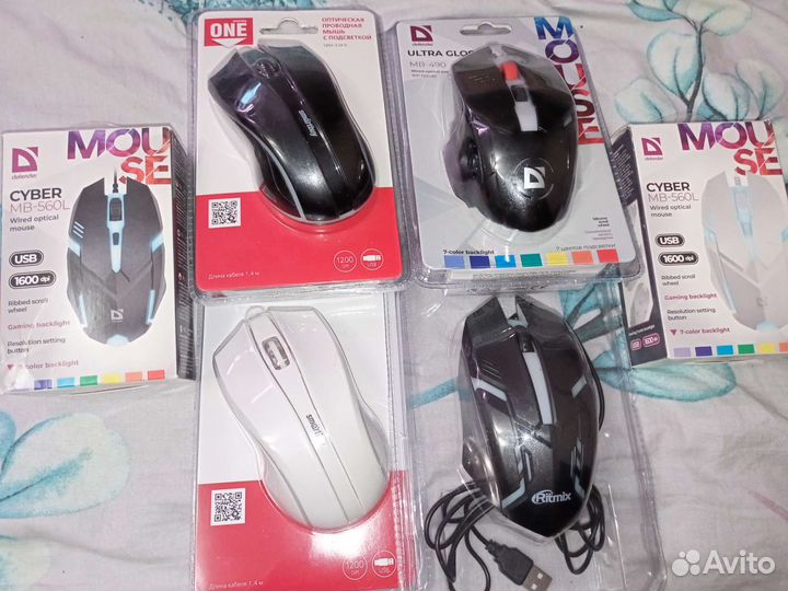 Новые/Кла-ва/Мышка/Для Пк или Ноутбука +