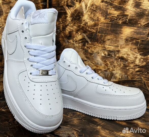 Кроссовки Nike air force 1 белые