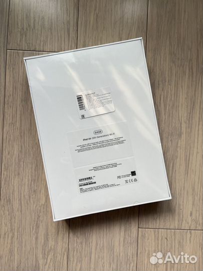 iPad air 5 2022 64gb новый