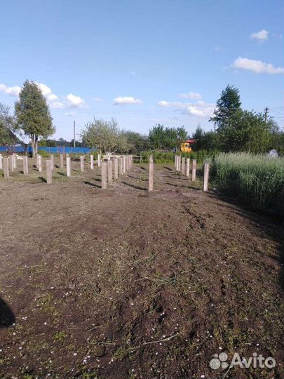 Фундамент на жб сваях