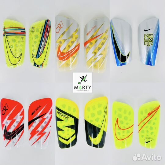 Футбольные щитки Nike Mercurial