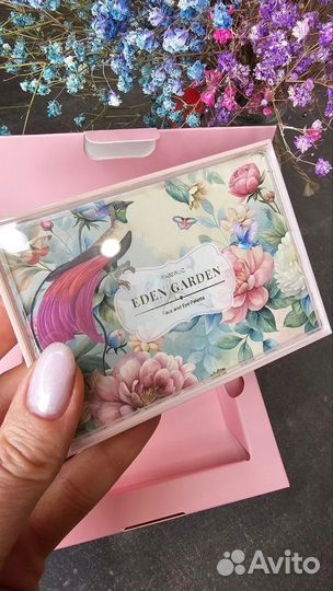 Палетка для лица и глаз Eden Garden
