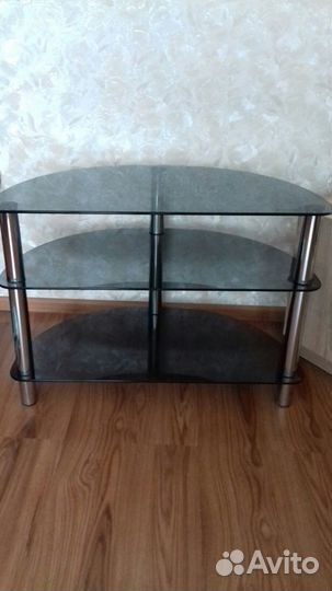 Стеклянная тумба