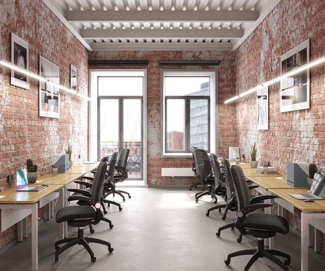 Офис, 169 м² на 32 рабочих места