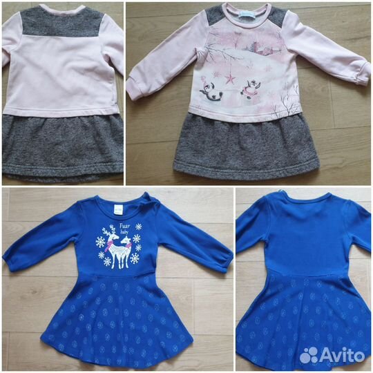 Платья для девочки 86