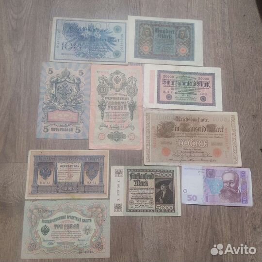 Банкноты разных стран