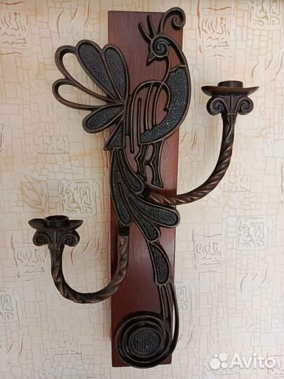 Подсвечник настенный СССР