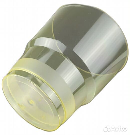 Пластиковые стаканы 200 мл Желтые Кристалл 25 шт