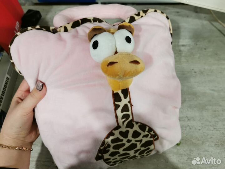 Детский рюкзак плед