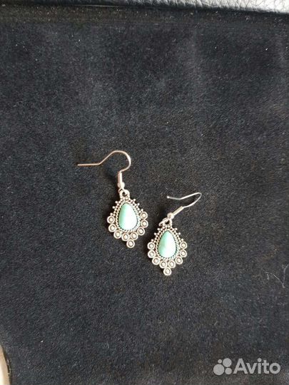 Серьги в старинном стиле