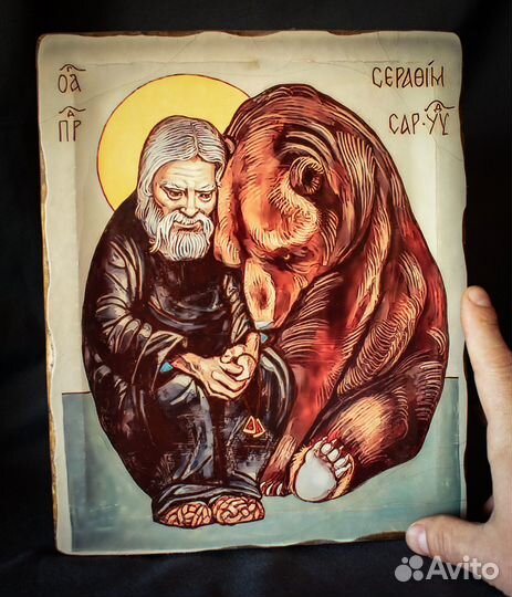 Икона ручной работы 