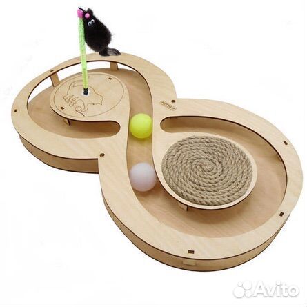 Игровой комплекс доя кошек с когтеточкой