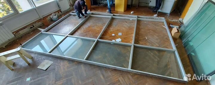 Алюминиевые витражи