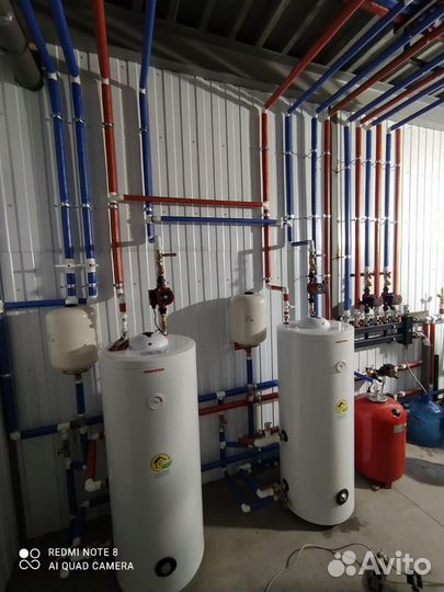 Водяной теплый пол под ключ, радиаторное отопление