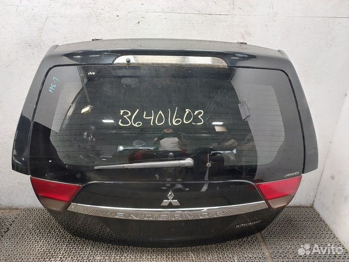 Подсветка номера Mitsubishi Endeavor, 2010