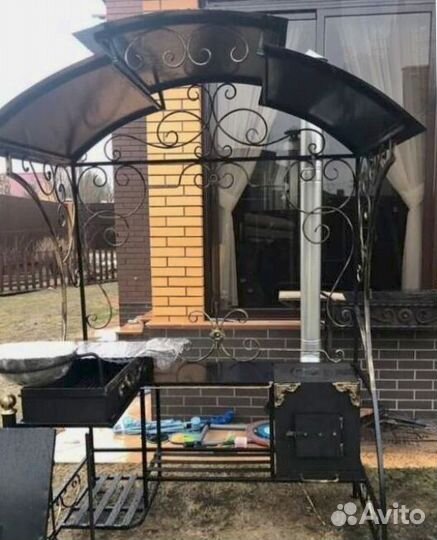 Мангал беседка