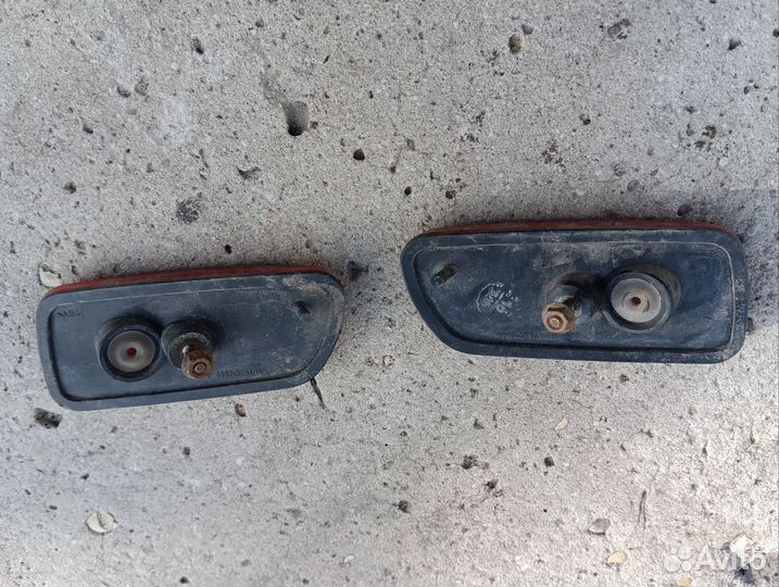 Катафот заднего бампера Лада калина 1 хетчбэк