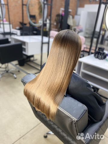 Кератиновое выпрямление волос Ботокс Нанопластика