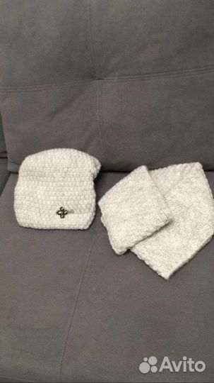 Женский шарф и шапка