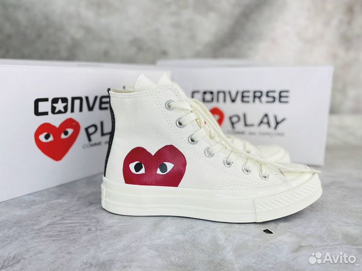 Кроссовки Converse comme des garcons bone