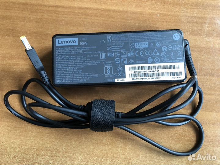 Блок питания Lenovo 20V 4.5A 90W