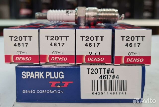 Свеча зажигания denso twin TIP