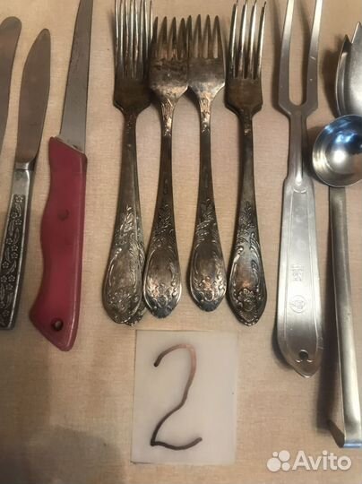 Ножи кухонные Вилки Открывашки СССР от