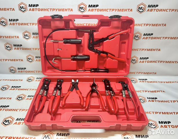 Набор съемников хомутов 9 пр