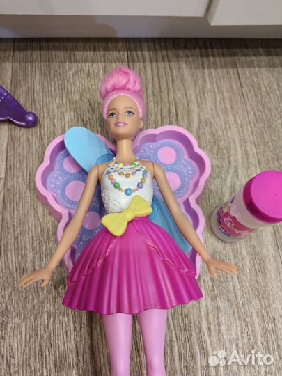 Барби с мыльными пузырями