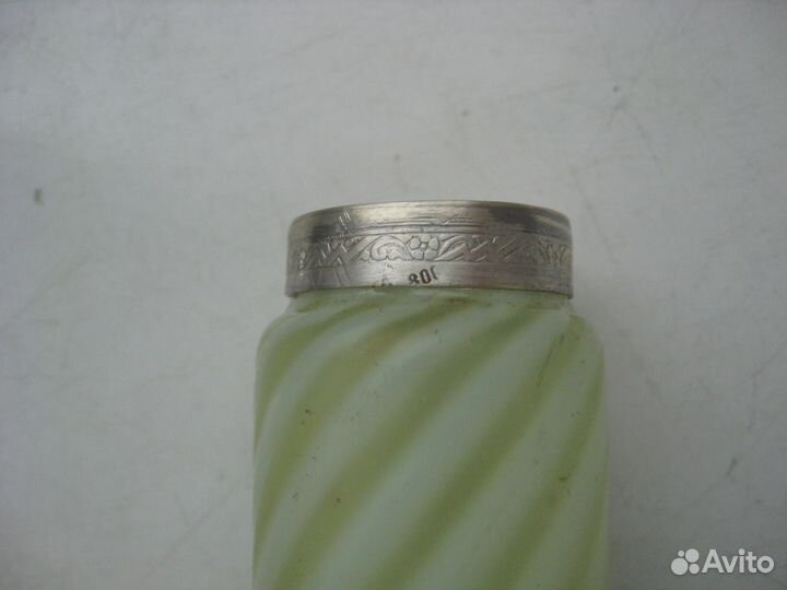 Солонка антиквариат серебро