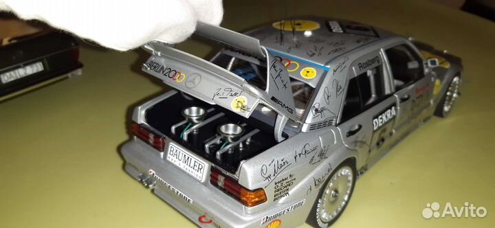 AutoArt 1/18 Mercedes-Benz 190 DTM #6