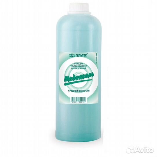 Гель для узи 1кг гельтек медиагель средней вязк.цв