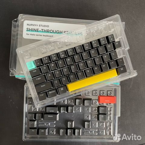 Nuphy Shine through ABS Keycaps halo 65 купить в Канске Электроника