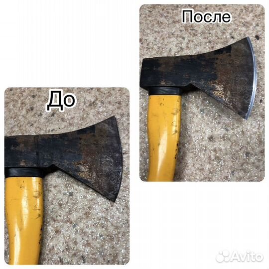 Заточка Топора цена за 1см режущей кромки