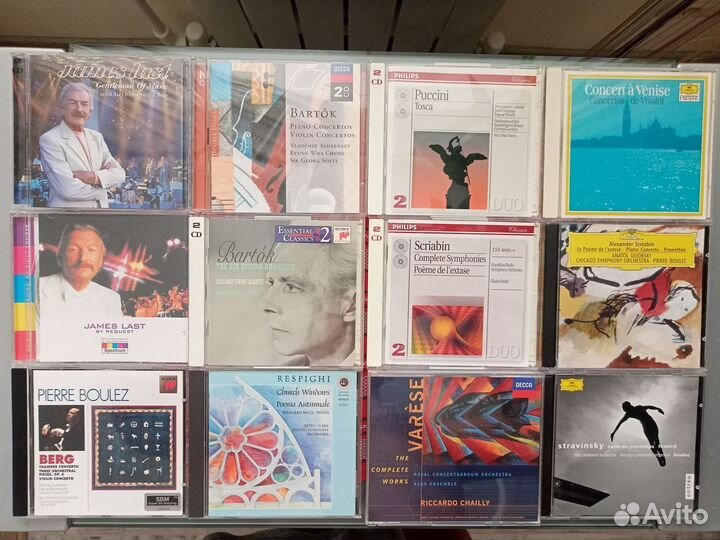 Cd классика фирменные philips deutsche grammophon