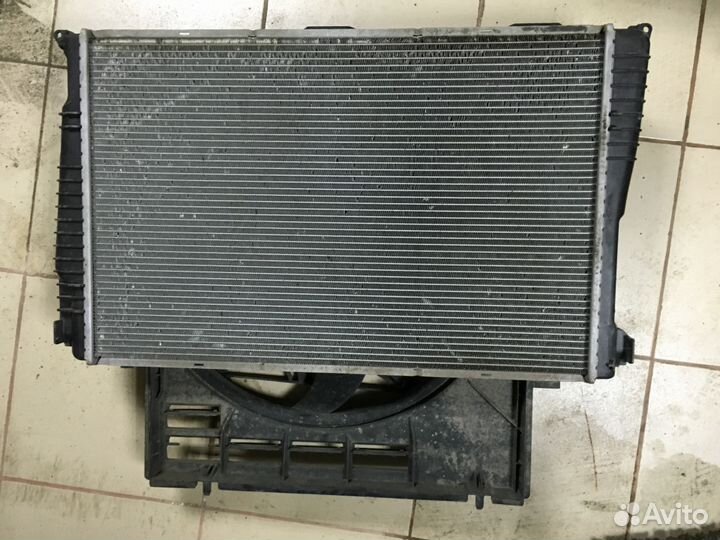 Радиатор вентилятор двс BMW F25 F26 X3 X4 30d 35d