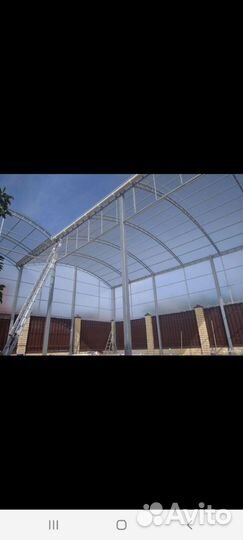 Навесы из поликарбоната