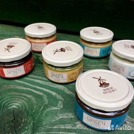 Урбечи Живой продукт 225г и 965г