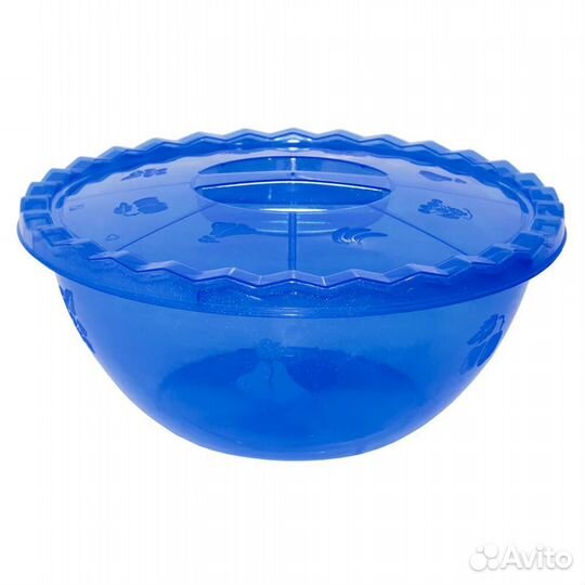 Чашка пластмассовая Лидия 4,5 л. с крышкой