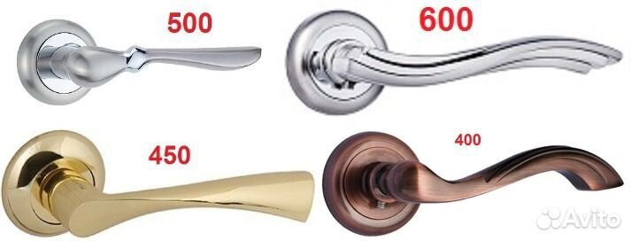 Дверные ручки и петли Новые