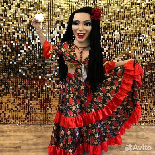 Ростовая кукла шуточный стриптиз