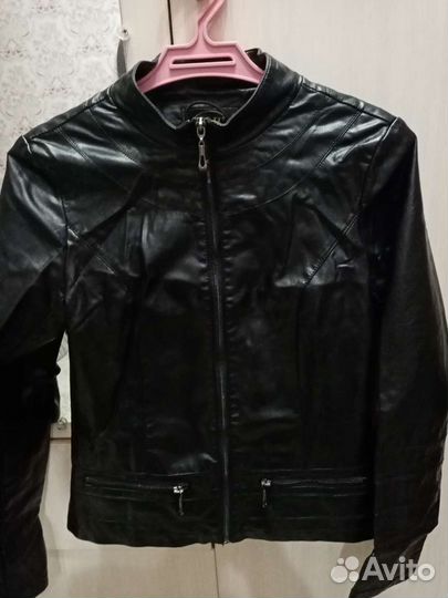 Куртка кожаная женская