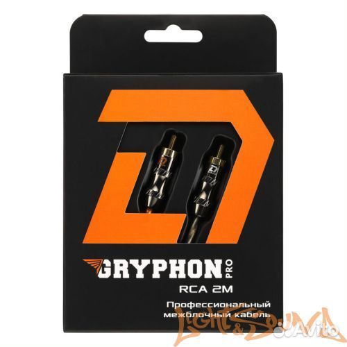 Межблочный кабель DL Audio Gryphon Pro RCA 2м