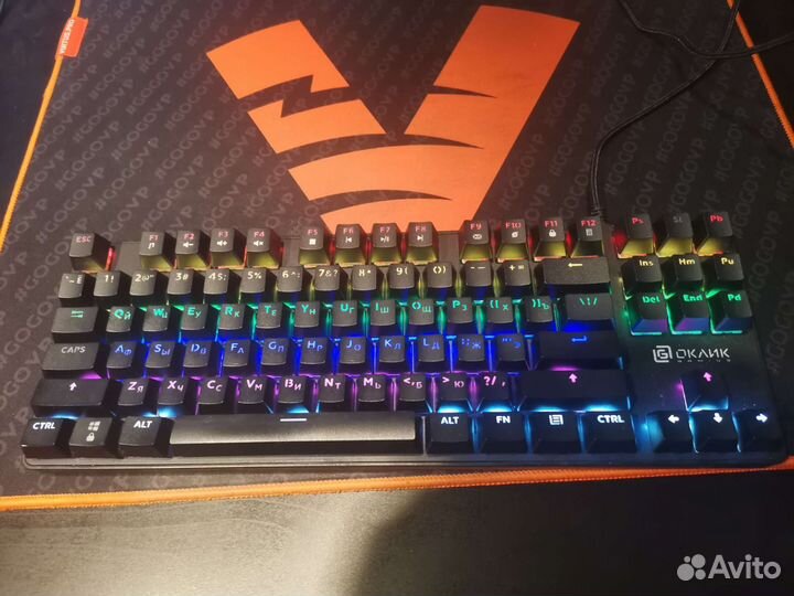 Клавиатура механическая oклик