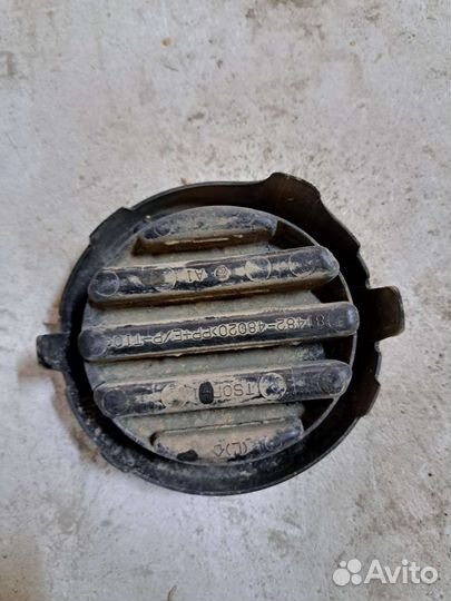 Заглушки в птф на Toyota highlander