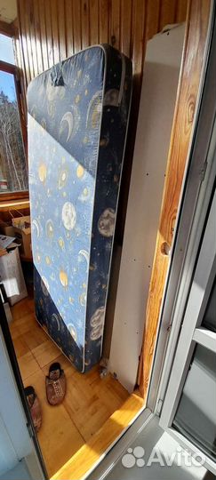 Детская кровать от 3 лет с матрасом бу