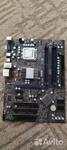 Материнская плата + процессор + память